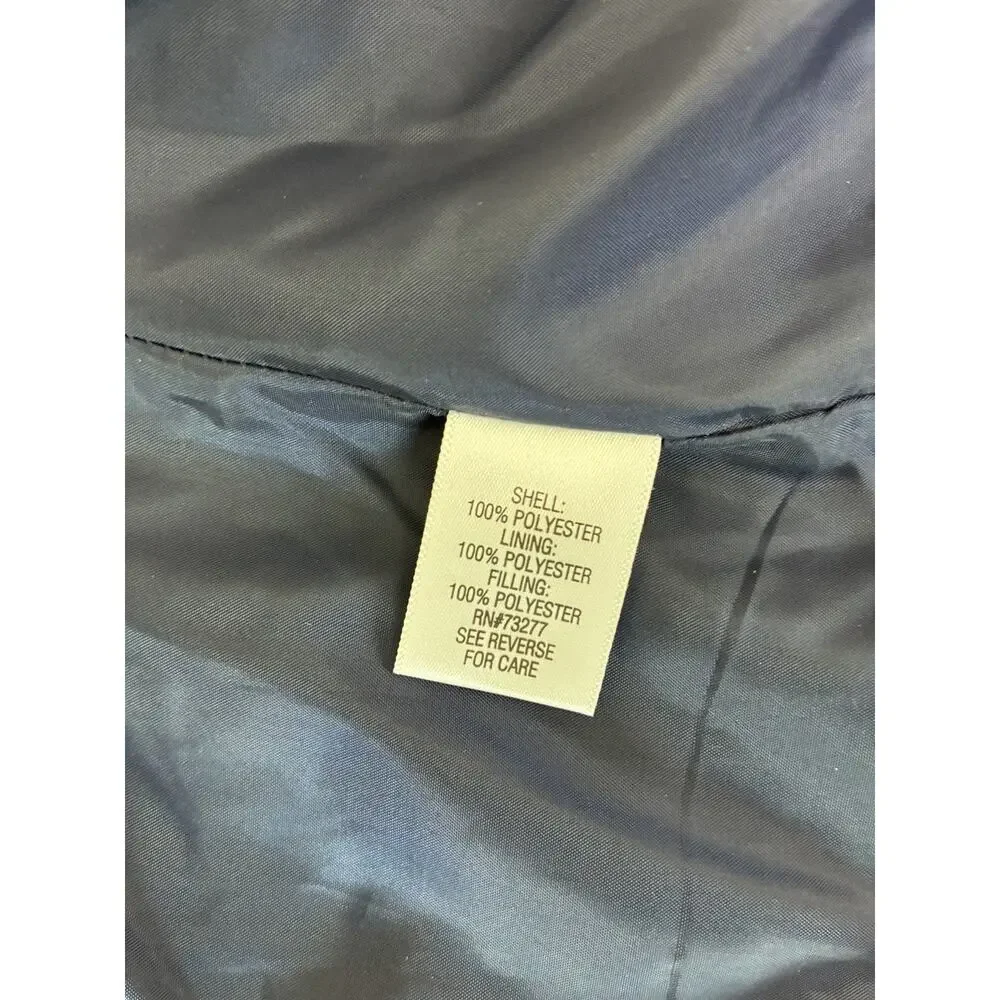 Croft & Barrow XL Blue Quilted Vest